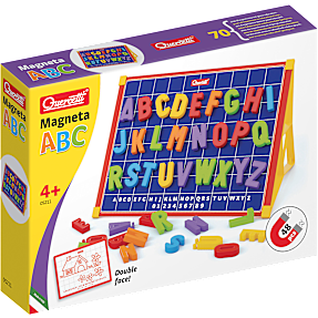 Quercetti magnetiske bogstaver - sæt med tavle