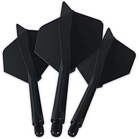 Unicorn Forge Flights flight- og skaftsystem lang - sort