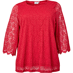 VRS dame top str. 50 - rød