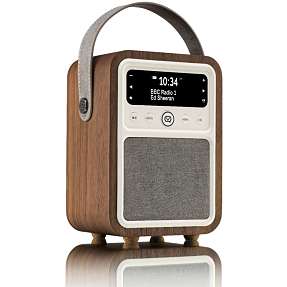 VQ Monty DAB+FM radio m. Bluetooth - træ