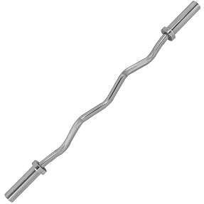 Tunturi Olympic curlbar chrome vægtstang 120 cm Ø: 50mm