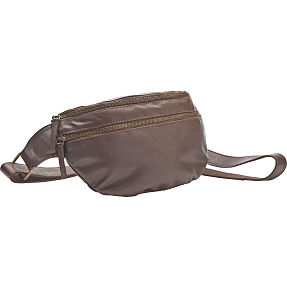 Dame skind bæltetaske - brun