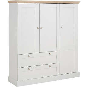 Bruce garderobeskab - hvid