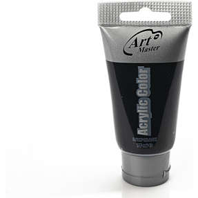 Artmaster akrylmaling 75 ml - sort
