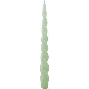 Windsor snoede stagelys 2,2x24 cm - grøn