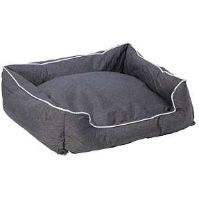 Hundekurv str. L - grå