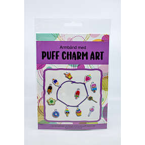 Puff Charm Art armbåndssæt - søde sager