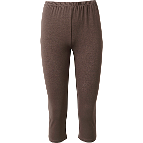 VRS dame capri leggings str. S - brun