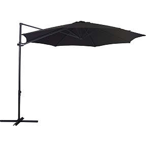 Pompano hængeparasol ekskl. fod - sort