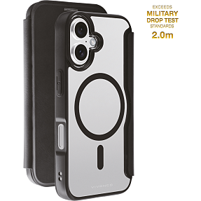 Vivanco iPhone 16 Mag wallet - sort