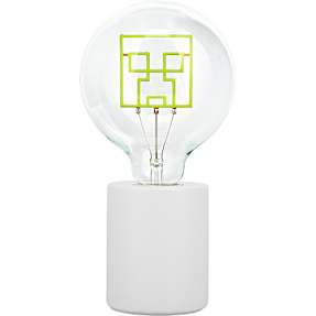 Minecraft Creeper LED neonlampe - grøn