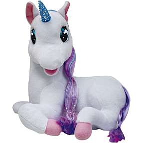 Eventyrfortæller enhjørningen Luna