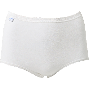 Sloggi dame 3-pak maxi str. 40 - hvid