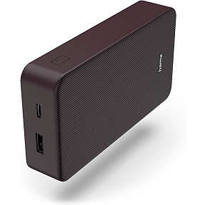 Hama powerbank 20.000 mAh - bordeaux
