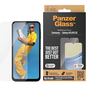 PanzerGlass skærmbeskyttelse Samsung Galaxy A15/A15 5G