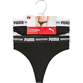 PUMA dame 2-pak string trusse str. XS - sort