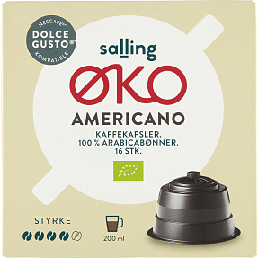 Americano kaffekapsler øko