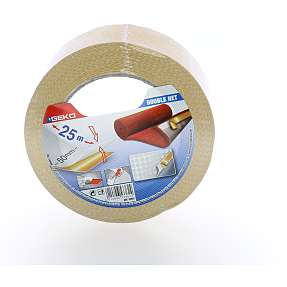 Geko dobbeltsidet tæppetape 25 meter