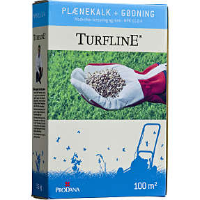 Turfline plænegødning og kalk 3,5 kg