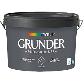 DYRUP pudsgrunder 2,25 liter - hvid