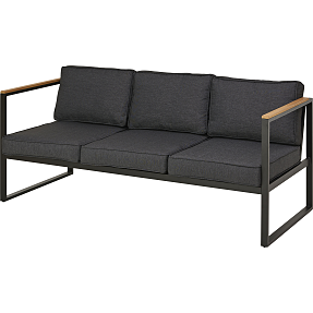 Ohio 3-personers loungesofa - Antracit