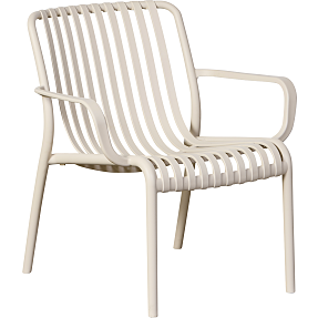 Messina loungestol - Sandy grey