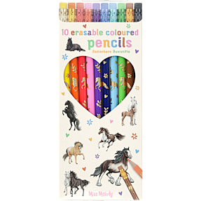 Miss Melody farveblyanter 10-pak