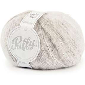 BUMBO Puffy Akrylblanding - Lys grå 006