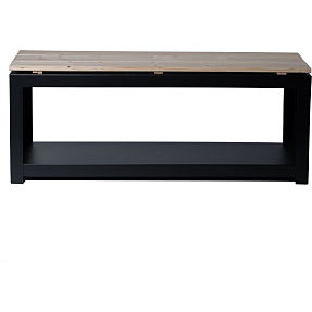 Stockholm brændebænk - sort