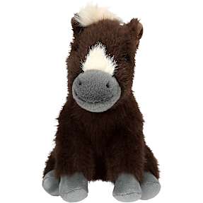 Miss Melody Plys 20 cm - brun
