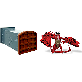 Mini arena drage figur – flere varianter – assorteret