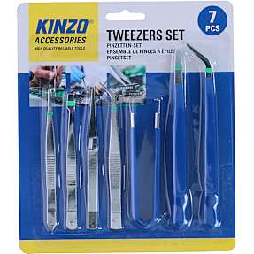 Kinzo pincetsæt 7 dele