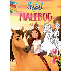 Dreamworks Spirit rider frit malebog