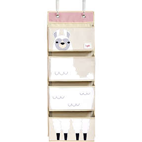 Vægophæng med lommer - lama