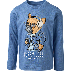 VRS børne bluse str. 146/152 - blå