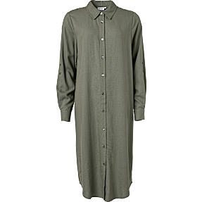 VRS dame skjortekjole str. 2XL - oliven