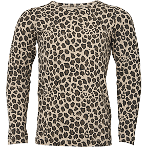 VRS børne bluse str. 98/104 - brun