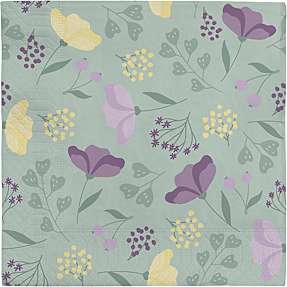 Windsor mønstrede servietter 33x33 cm 20-pak