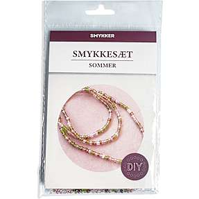 DIY smykkesæt - sommer