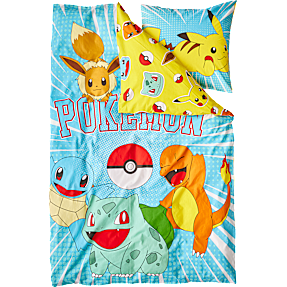 Pokemon sengetøj - 140x200 cm