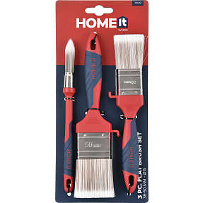 Home It rund- og flad penselsæt Ø15/35/50 mm 3 dele