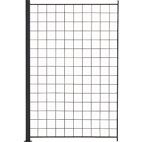 Hortus tillægsfag espalie med alustolpe 150x100cm