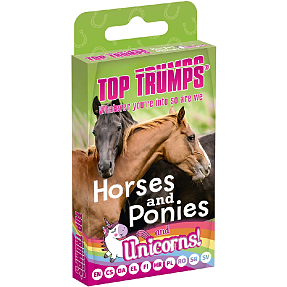 Top Trumps Horses og Unicorns kortspil