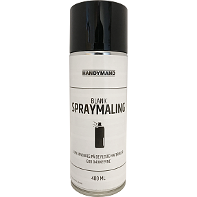 Handymand spraymaling blank 0,4 liter - sort