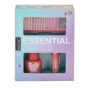 Gaveæske Essential Nudes m. makeup og neglelak