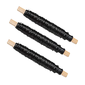 Nordic Fence vindseltråd 0,55 mm sort, 25 stk.