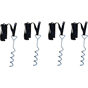 ASG trampolin stormsikringssæt - 4 dele