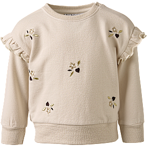 VRS baby sweatbluse str. 74 - beige