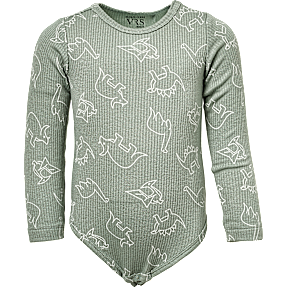 VRS baby body str. 92 - grøn