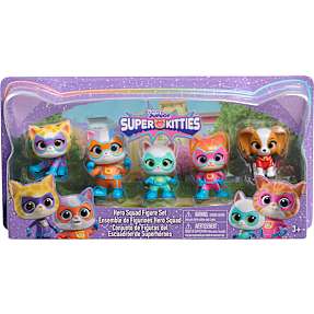 Disney jr. Super Kitties figurer 5-pak